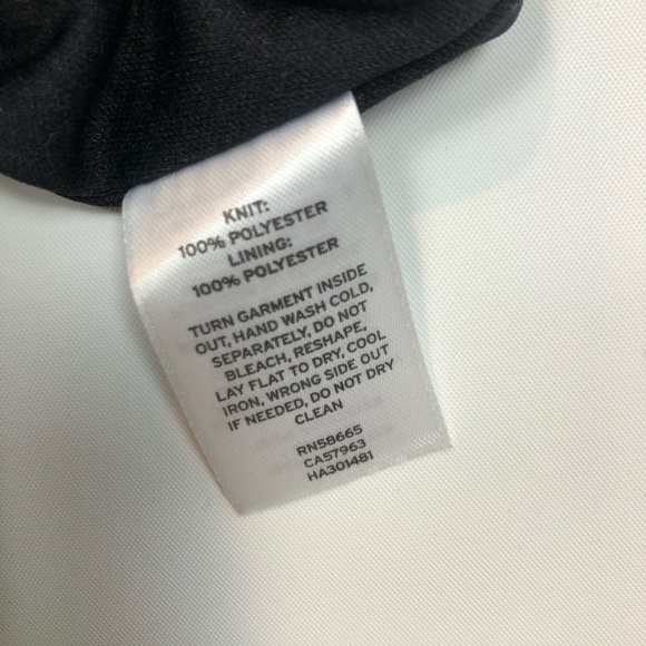 Halogen Black Metallic Sequin Skirt 4P - Picture 7 of 8